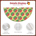 thumbnail image 3 of Fotbe Summer Watermelon Pattern Christmas Tree Skirt, Tree Skirts Plush Christmas Decorations, Christmas Tree Skirts Xmas Decorations Holiday Party Decor-36", 3 of 6