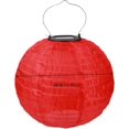 thumbnail image 2 of 12 Inch Waterproof Solar Chinese Lantern, 2024 New Outdoor/ Indoor Hanging Solar Lanterns Chinese Traditional Nylon Hanging Lanterns LED Garden Decorative Light, 2 of 7