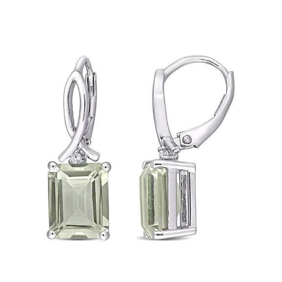 Everly Women's Quartz and Topaz Sterling Silver Earrings