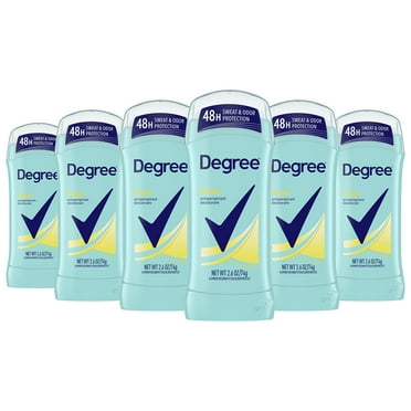 Degree Antiperspirant Deodorant 48-Hour Sweat And Odor Protection Fresh Energy Antiperspirant For Women 2.6 Oz, Pack Of 6