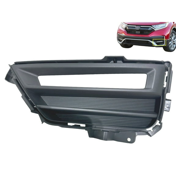 2020 2021 2022 Compatible with Honda CRV CR-V Hybrid Front Bumper LED Fog Light Cover Left Driver Side
