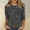 X-902Black, variant on YMNXA Women'S Casual T Shirts 3/4 Sleeve Round Neck Sequins Comfortable Fashionable Top For Daily Wear Black L