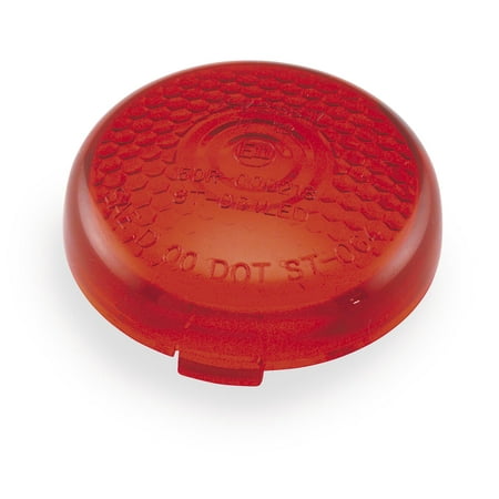 - Bikers Choice 163081 Turn Signal Replacement Lenses - Honeycomb Design Red