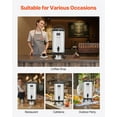 thumbnail image 6 of Insulated Beverage Dispenser 2.4 Gal Stainless Steel Thermal Drink Server with Real-Time Temperature Display, Leak-Proof Spigot, Long-Lasting Hot & Cold Retention, Portable Handle for Catering, 6 of 10