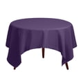 thumbnail image 4 of gee Di Moda Nappe Carrée - 85 x 85 Pouces - Nappe Carrée Violette pour Tables Carrées Ou Rondes en Polyester Lavable - Idéal pour Table Buffet, Fêtes, Dîner de Vacances, Mariage et Plus, 4 of 4