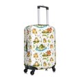 thumbnail image 6 of Cauagu Cute Frog Print Travel Luggage Cover,Travel Dust-proof Suitcase Cover Softside Suitcase Protector for 18-32inch,Not Included Suitcase, 6 of 8