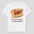 thumbnail image 3 of Stars Hollow Luke's Coffee Shirt, Best Coffee In Connecticut, Stars Hollows Shirt, Men's And Women's Graphic Tee 100% Cotton by TBun, Full Sizes S-5XL, 3 of 5