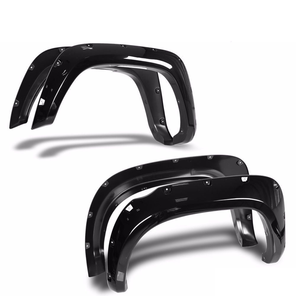 For Textured Black 1620 Toyota Pocket Rivet Fender Flares Bolt