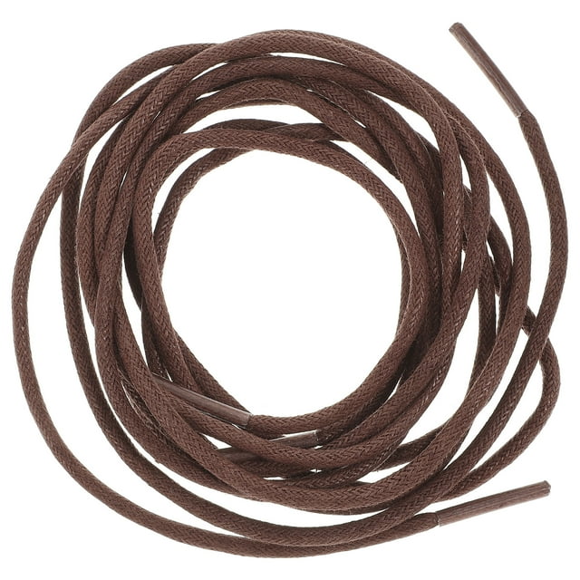 1 par de cordones para zapatos de vestir, cordones redondos para botas formales