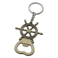 thumbnail image 1 of Llavero Abridor Vintage Llavero Barcos Timón Llavero para Unisex Abridor Vela Llavero Abridor Cerveza, 1 of 7