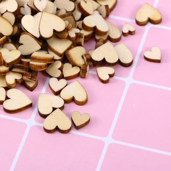 UPGRATOR 200pcs Decorative Button Wood for Sewing and Scrapbooking Projects for Crafters