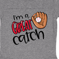 thumbnail image 3 of Inktastic I'm a Great Catch Baseball Glove Boys or Girls Baby Bodysuit, 3 of 4