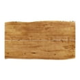 thumbnail image 5 of 74 Inch Dining Table, Black Natural, Wood, Rectangular, Mid Century Kitchen Cafe Bistro Hospitality Restaurant, Modern Contemporary HB35897, 5 of 13