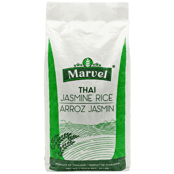 Marvel Thai Jasmine Rice, 20 lbs