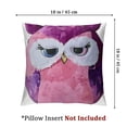 thumbnail image 4 of Cute Owl Soft Plush Pillow with Removable Eye Mask Squishy Owl Stuffed Animal Cushion Hugging Stretchy Nap Pillow Christmas Holiday Valentines Birthday Gifts for Toddlers Kids, 4 of 7