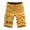 Yellow, variant on Zylanna Men's Shorts Cargo Pants, Loose Relax Fit Solid Color Multi-Pockets Outdoor Workwear Straight Button Sports Cargo Shorts for Men Yellow Size M