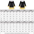 thumbnail image 2 of Disfraz Premium Vestido de cosplay de anime para niña, cuello de muñeca, ropa linda para fiesta de Halloween Kuymtek Negro*Niños 6-7- años para Mujer, 2 of 7