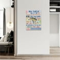 thumbnail image 3 of Sea Turtle Wall Art Nautical Bathroom Decor Ocean Pictures Painting Motivational Quotes Artwork Turtle Marine Life Canvas Home Decor Framed for Bathroom Bedroom Living Room 12"x16", 3 of 6
