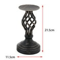thumbnail image 2 of Decorative Candle Holder , Metal Pillar Romantic Candlesticks, for Fireplace, Dining Table, Gifts, 2 of 5