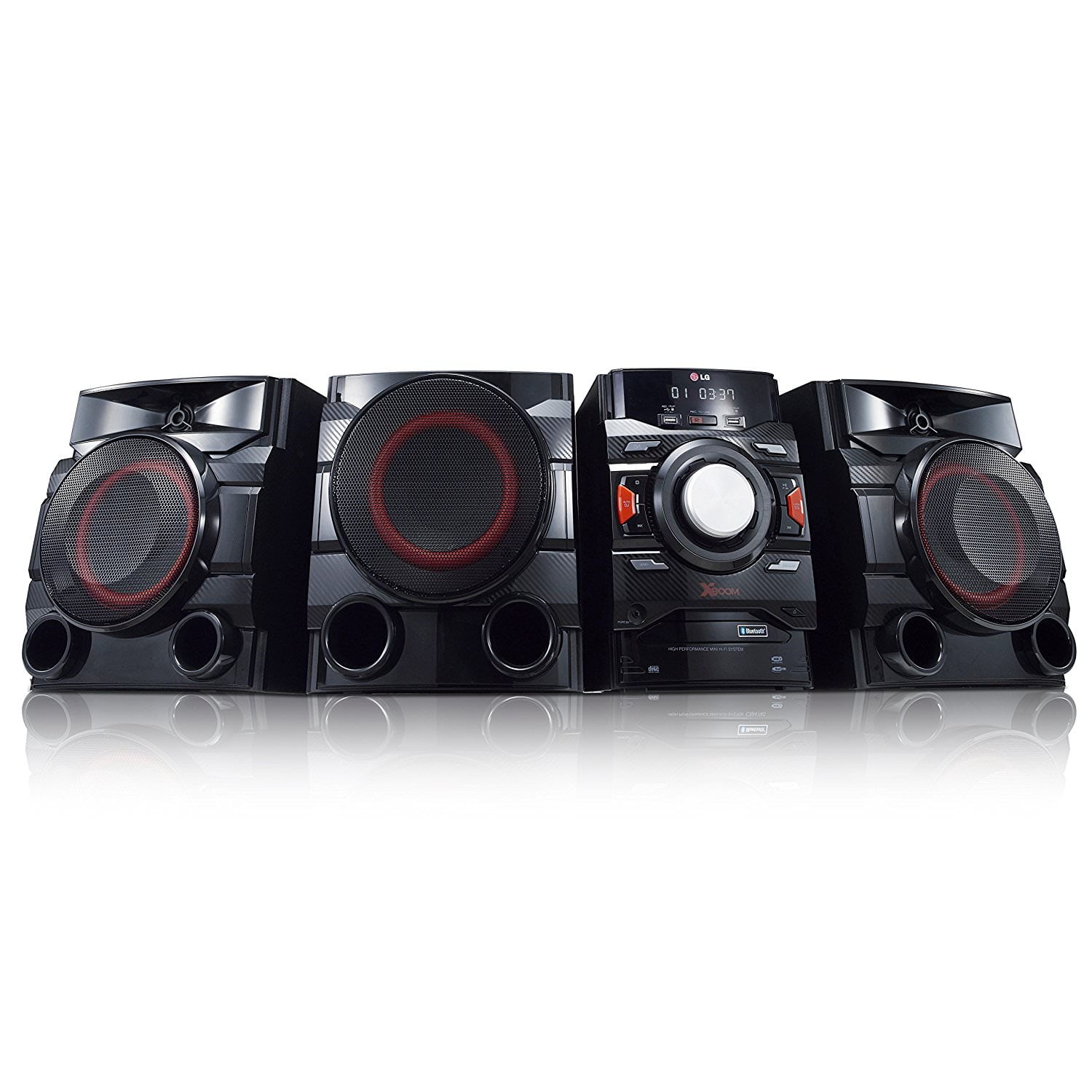 Lg Cm4550 700w 2 1ch Mini Shelf System With Built In Subwoofer And