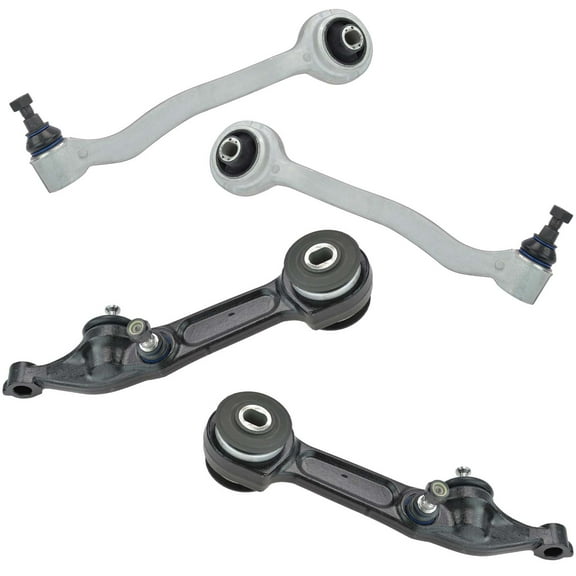 TRQ 4 Piece Front Lower Forward & Rearward Control Arm Kit for MB S350 S430 S500 PSA62893