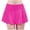 Hot Pink, variant on Staron Women's High Waist Yoga Skorts with Pockets High Stretch Fitness Tennis Running Casual Comfy Athletic Skort, White XL