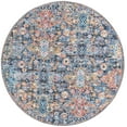 thumbnail image 3 of Unique Loom Timeless Collection Area Rug - Rome (5' Round Multi/Black), 3 of 6