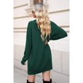 thumbnail image 4 of LAICAIW Robe Chandail Longue Ample à Col Roulé Oversize pour Femmes, 4 of 7