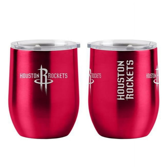 Boelter 9225414428 NBA Houston Rockets Gobelet de Voyage Ultra Courbé Boisson, 16 oz
