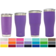 Simple Modern 22oz Slim Cruiser Tumbler - Vacuum Insulated Double Wall Internally Threaded Lid - Travel Mug 18/8 Stainless Steel Thermos Purple - Lilac