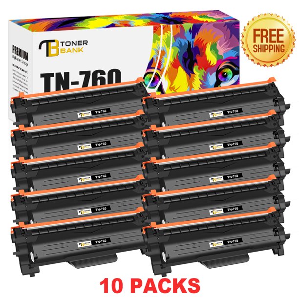 Toner Bank Compatible Toner Replacement for Brother TN760 TN760 TN730
