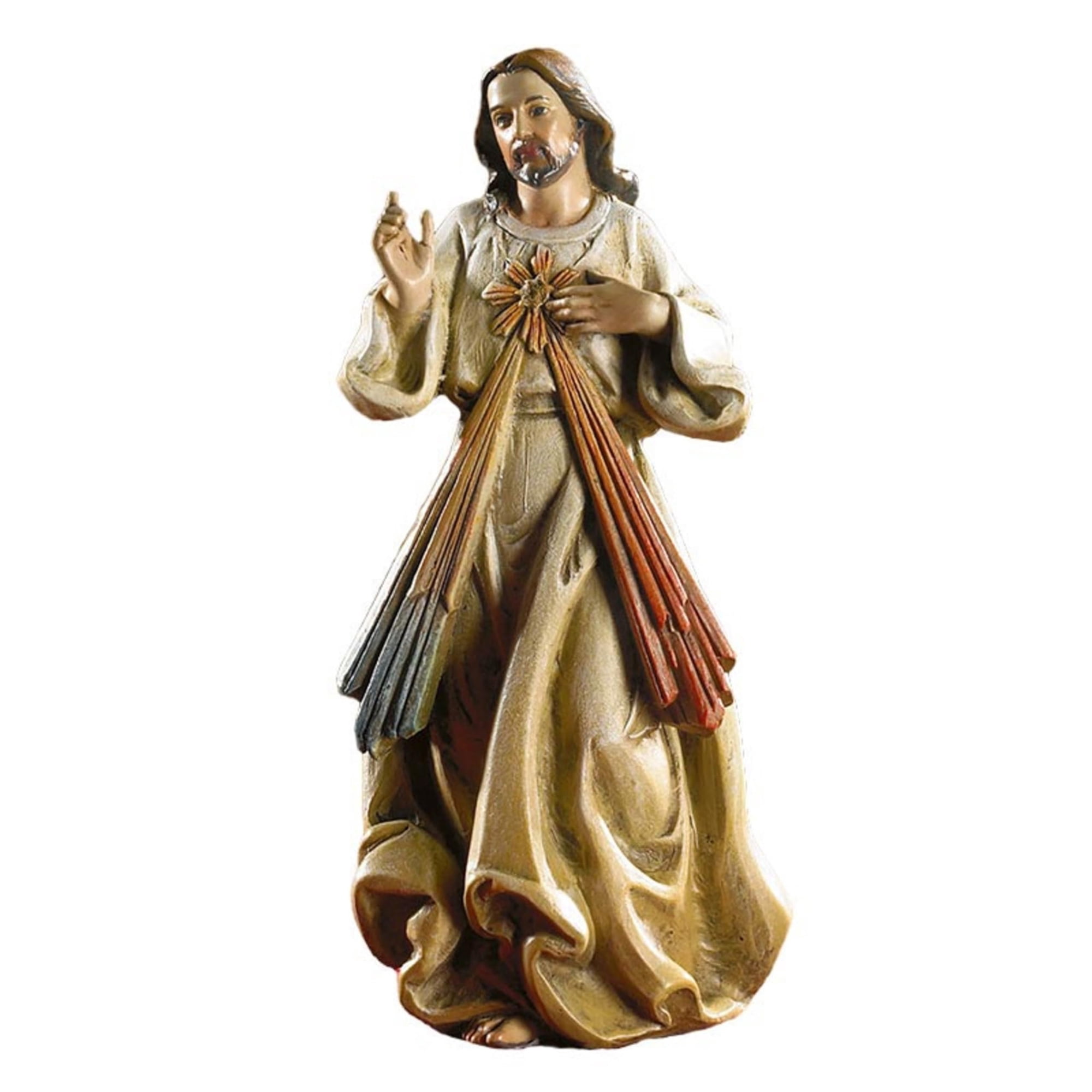 Avalon Gallery Bellavista Mini Saints Statues - Small Gift Boxed Catholic Figurine, 4-Inch, Div Mercy Statue