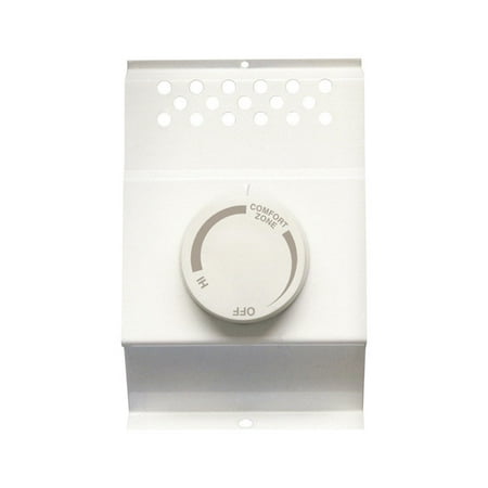 Cadet Heating and Cooling Dial Double Pole Line Voltage Baseboard Thermostat