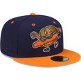 thumbnail image 3 of Men's New Era Navy/Orange Peoria Chiefs Theme Night 59FIFTY Fitted Hat, 3 of 5