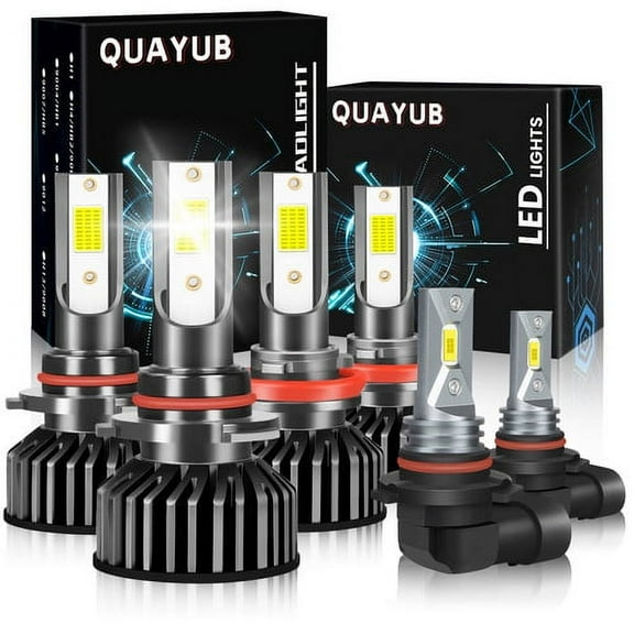 For 2009-2017 Dodge Ram 1500 2500 3500 6x 6000K LED faros Hi-Lo   luz antiniebla