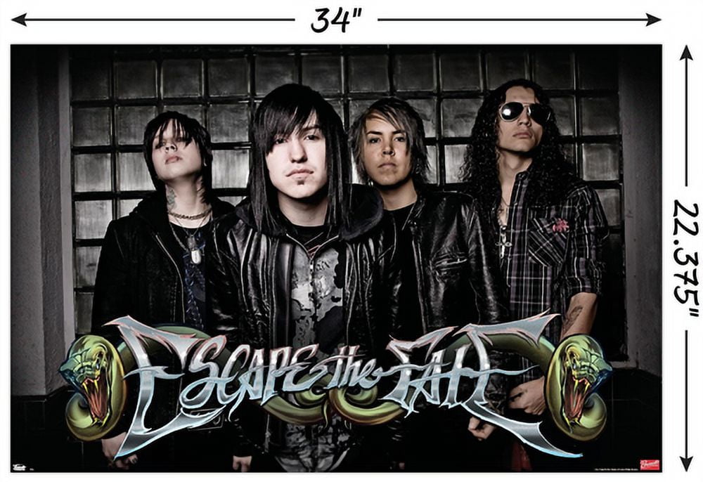 Escape The Fate Wall Poster, 22.375