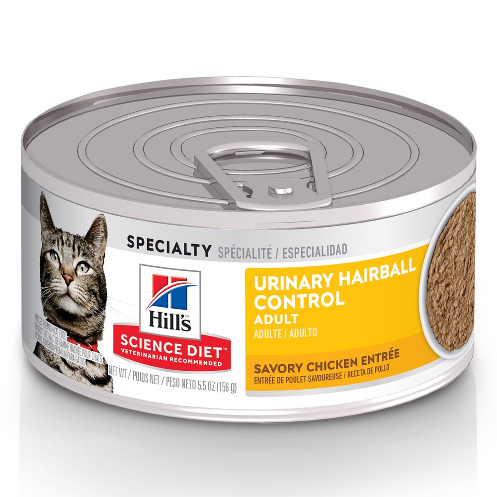 urinary hairball control science diet