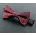 thumbnail image 3 of Spring Notion Men's Microfiber Fine Texture Bow Tie, 3 of 4
