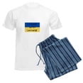 thumbnail image 6 of CafePress - I Stand With Ukraine Pajamas - Men's Light Loose Fit Cotton Pajama Set, 6 of 7