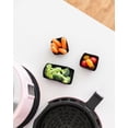 thumbnail image 4 of The Silicone Kitchen Reusable Silicone Bento Baking Cup, Non-Toxic, BPA Free, Dishwasher Safe Bento Box Accessories Lunch Box Dividers, Square and Rectangle, 24 Pack, Matte Black, 4 of 8