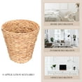 thumbnail image 5 of WEUVEB Canasta Decorativa De Almacenamiento Tejido De Paja Para Uso Múltiple En El Hogar, 5 of 5