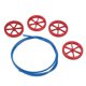 thumbnail image 5 of Upgrade 3D Printer Kit PTFE Tube 4 Hand Twisted Leveling Nuts 6 Springs PC4 to M6 M10 Couplers, 5 of 5