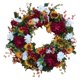thumbnail image 1 of Guirnalda de flores de peonía de 16 pulgadas, guirnalda de hojas verdes, ventana, colgante de pared para puerta delantera, fiesta, boda, decoración Sunnimix Corona de peonía, 1 of 7