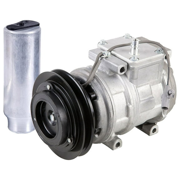 For Toyota Land Cruiser 1990-1993 OEM AC Compressor w/ A/C Drier - BuyAutoParts