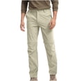 thumbnail image 4 of Men's Lightweight Zip Off Hiking Pants Outdoor with 5 Deep Pockets, 4 of 6