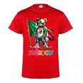 thumbnail image 1 of Playera Camiseta Osito Con Estilo Fiest Viva Mexico Bandera, 1 of 3