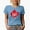 Baby Blue, variant on Distressed Distressed Eh? - Maple Leaf, Canada or Canadian Themed Merch Gift, Heather Grey T-Shirt, Small