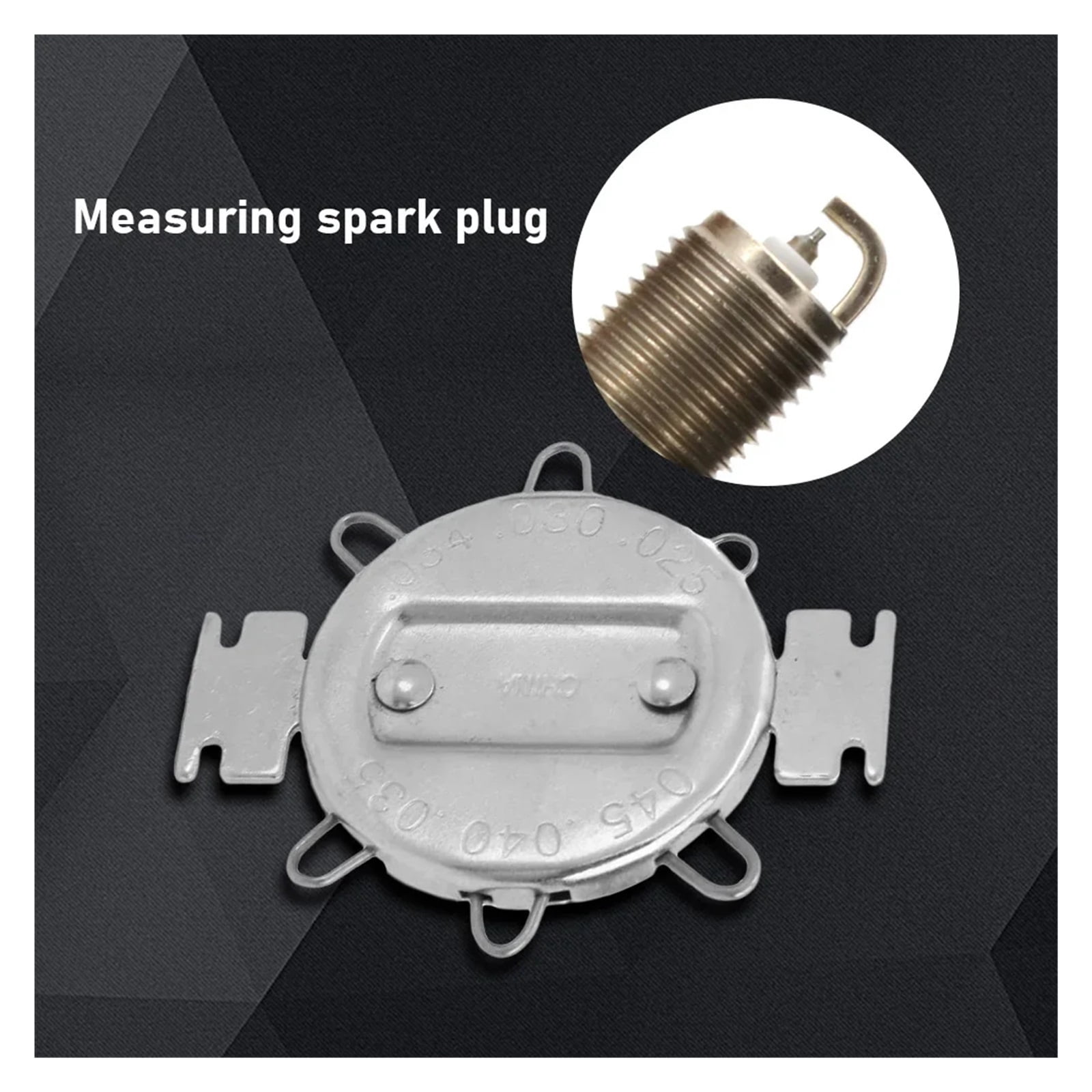 Feeler Gap Gauge Gap Gauge Opener Gapper Feeler Clearance Gage Caliber Measuring Tool ,Corrosion-Resistant