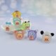 thumbnail image 2 of [Par de toques] Luminoso Sanrio multi-hermana adornos tridimensionales diy joyería llavero accesorios para automóvil, 2 of 5