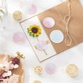 thumbnail image 2 of Ywmsfl Flower Pattern Wax Stamp Head, Sealing Wax Stamp Head Replacement for Birthday Card Christmas Card Packing Decor, 2 of 16